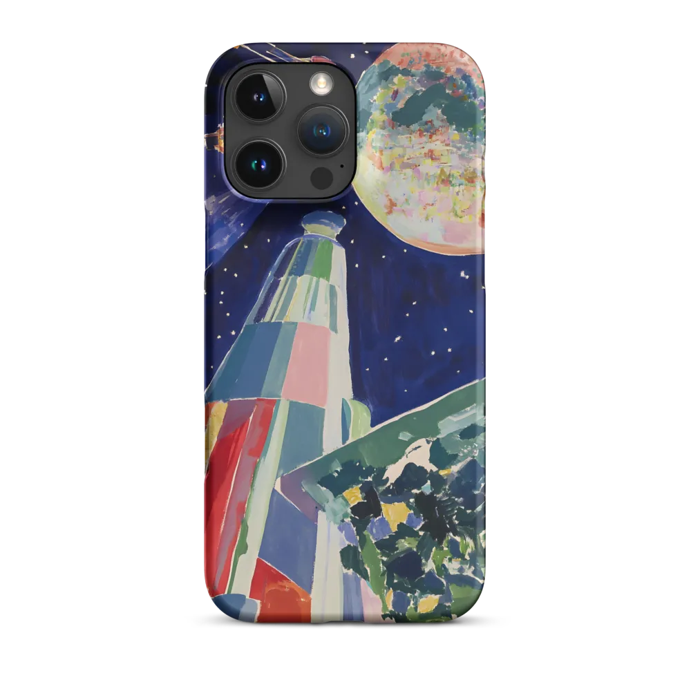 Abstract Futuristic Space Scene | Phone Case