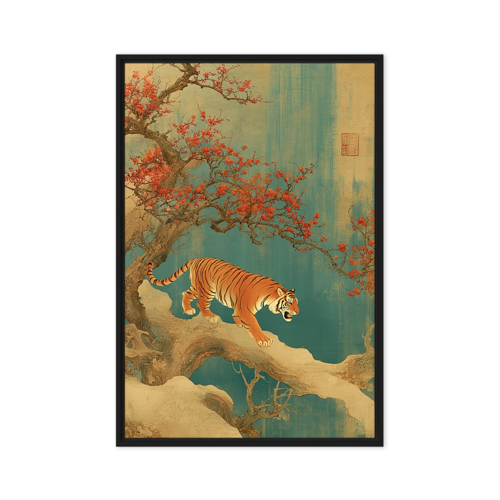 The Velvet Stride | Art Print