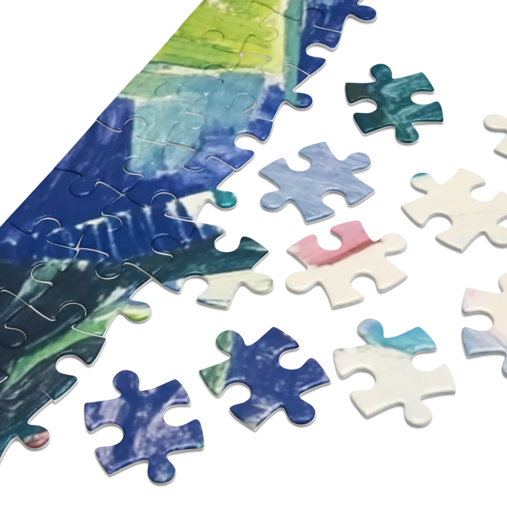 Rythme en Bleu 
 Puzzle en boite metallique