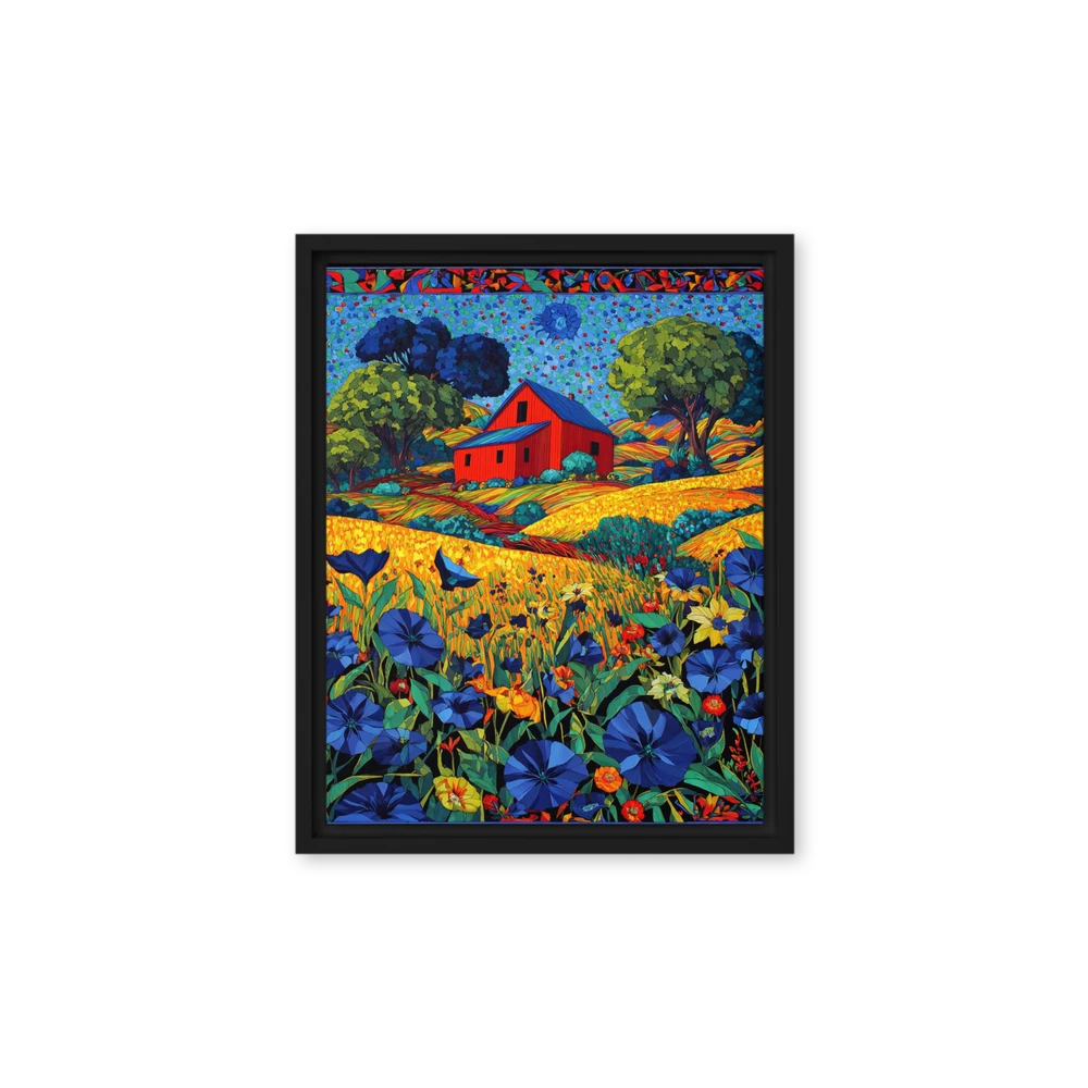 Vibrant Farm Landscape | Art Print
