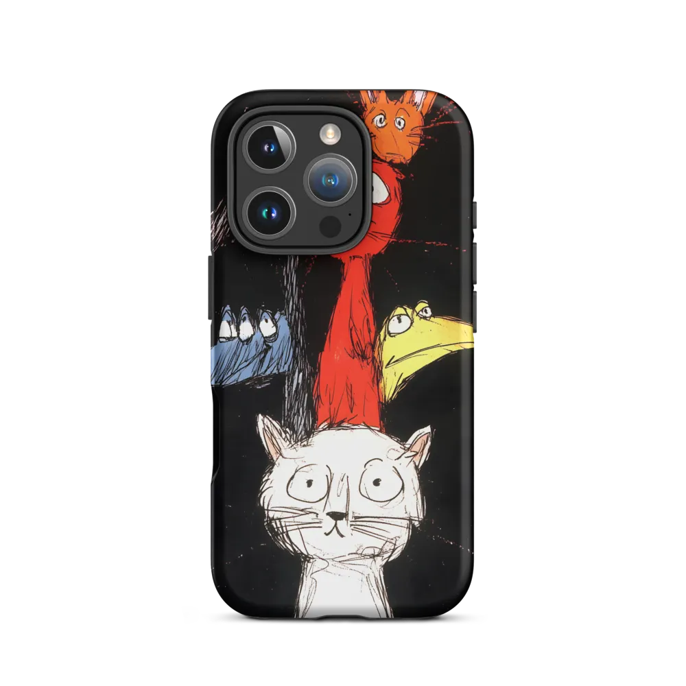 Quirky Animal Tower | Phone Case