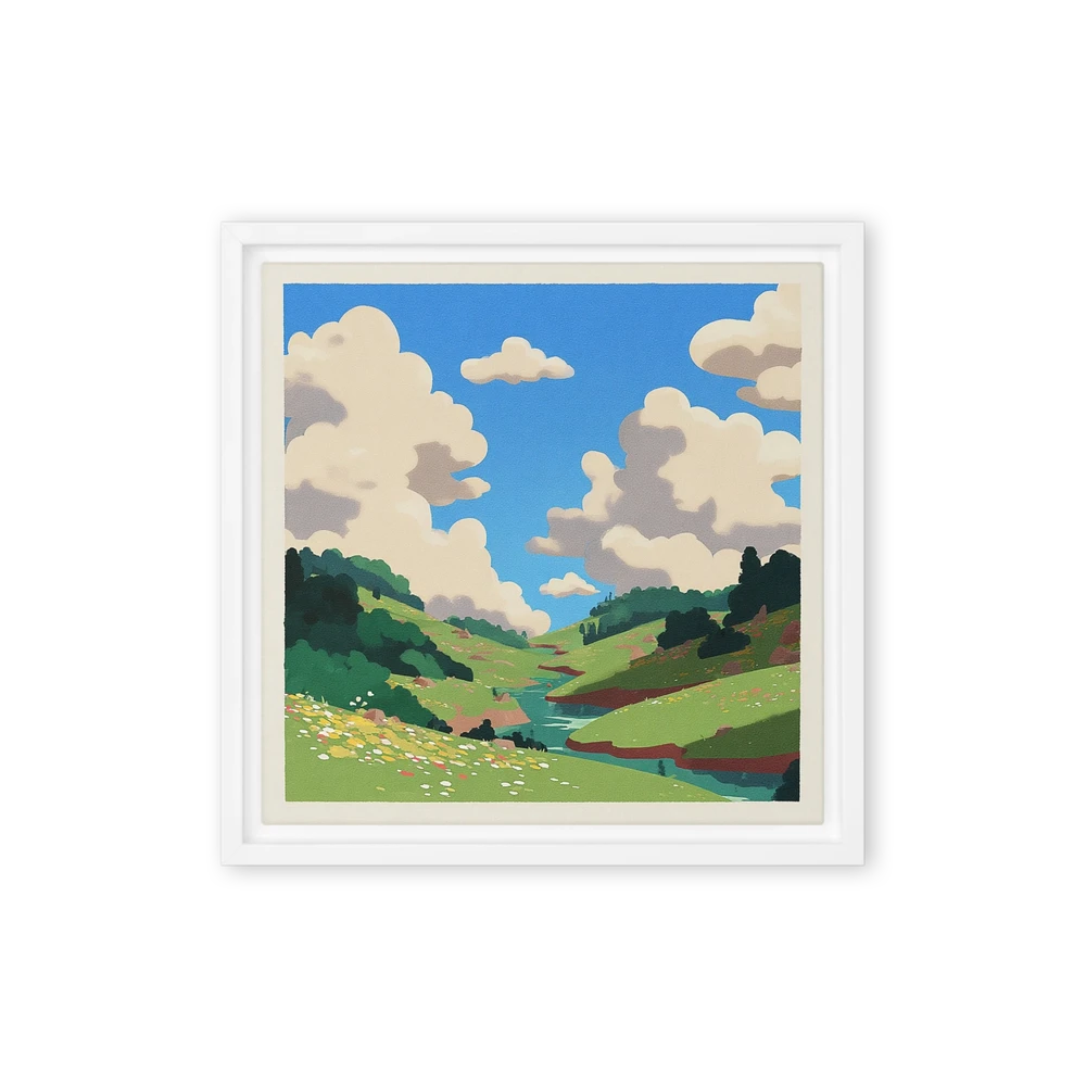 Summer Valley Horizon | Art Print