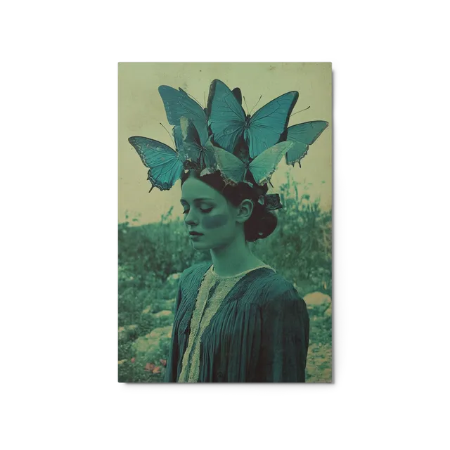Ethereal Butterfly Crown | Art Print