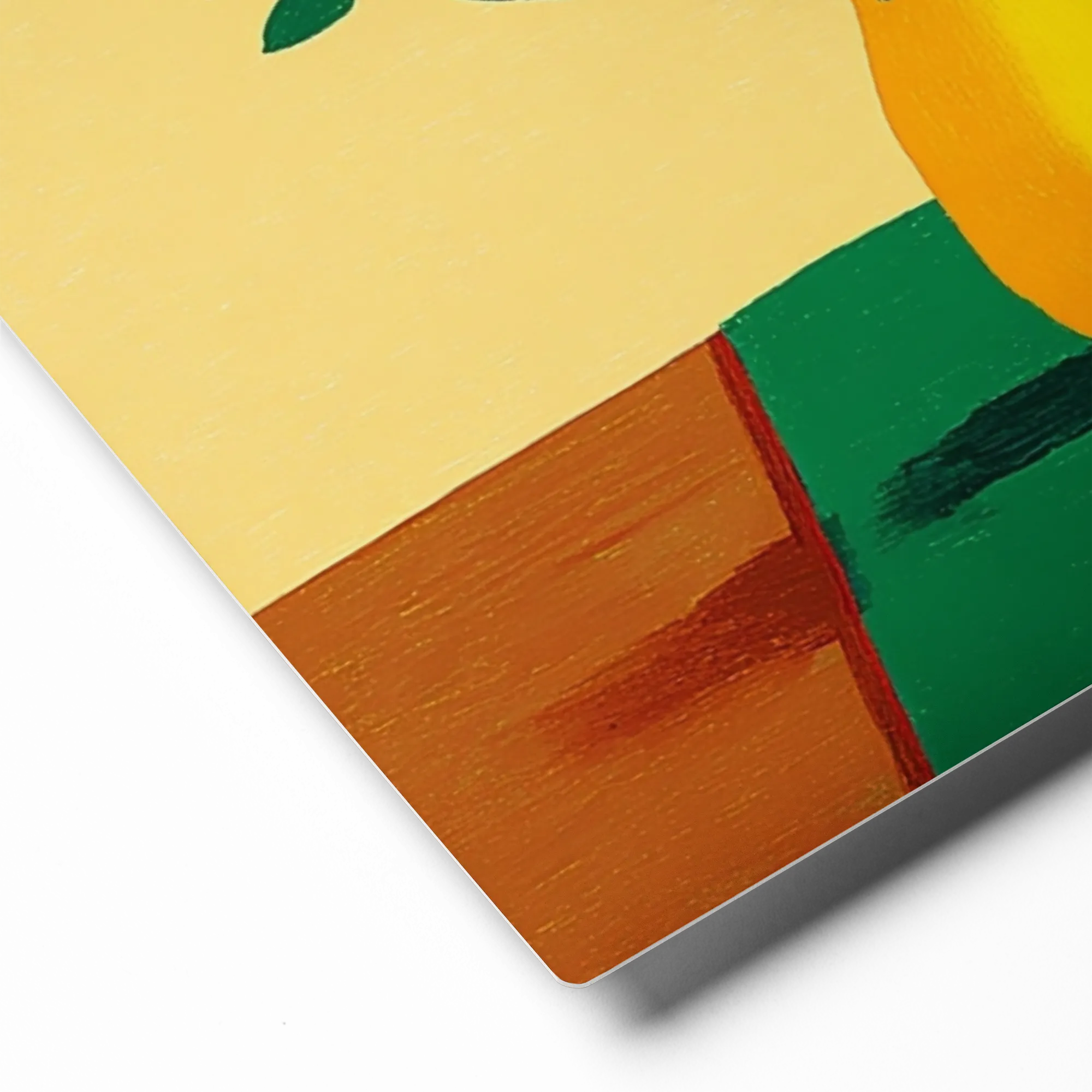 Lemon and Blossom Still Life 
 Canvas | 16″x 16″