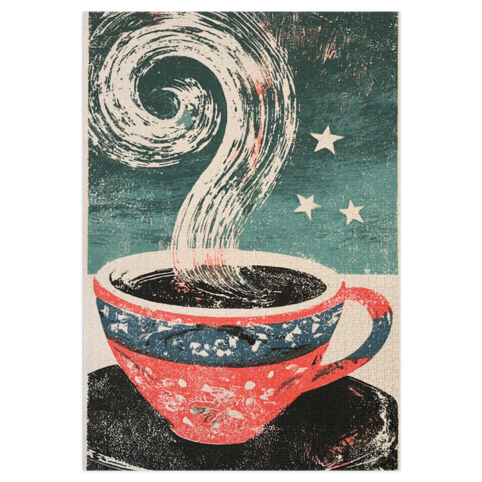 Cosmic Coffee Steam | Jigsaw Puzzles
