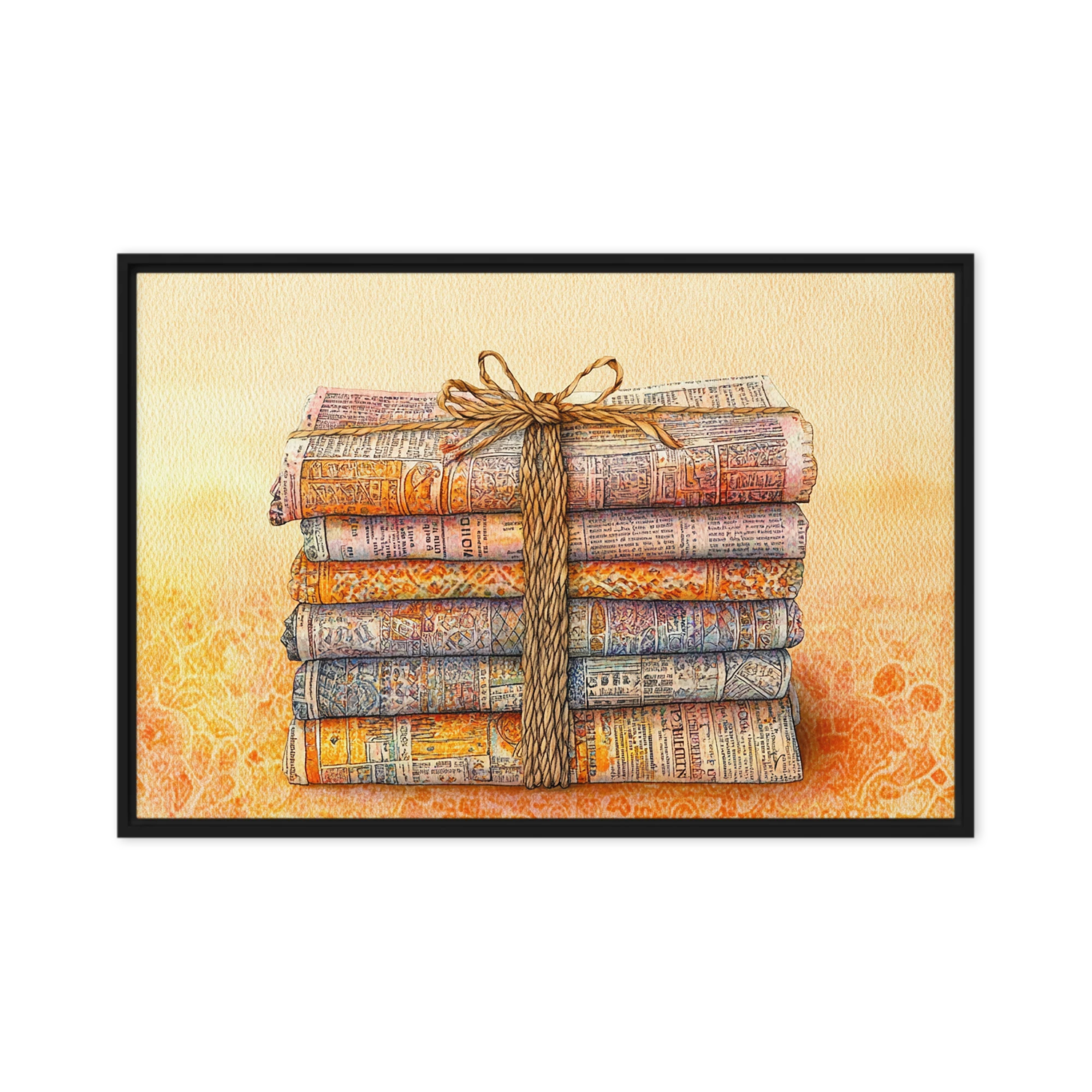 Stacked Newspapers | Art Print