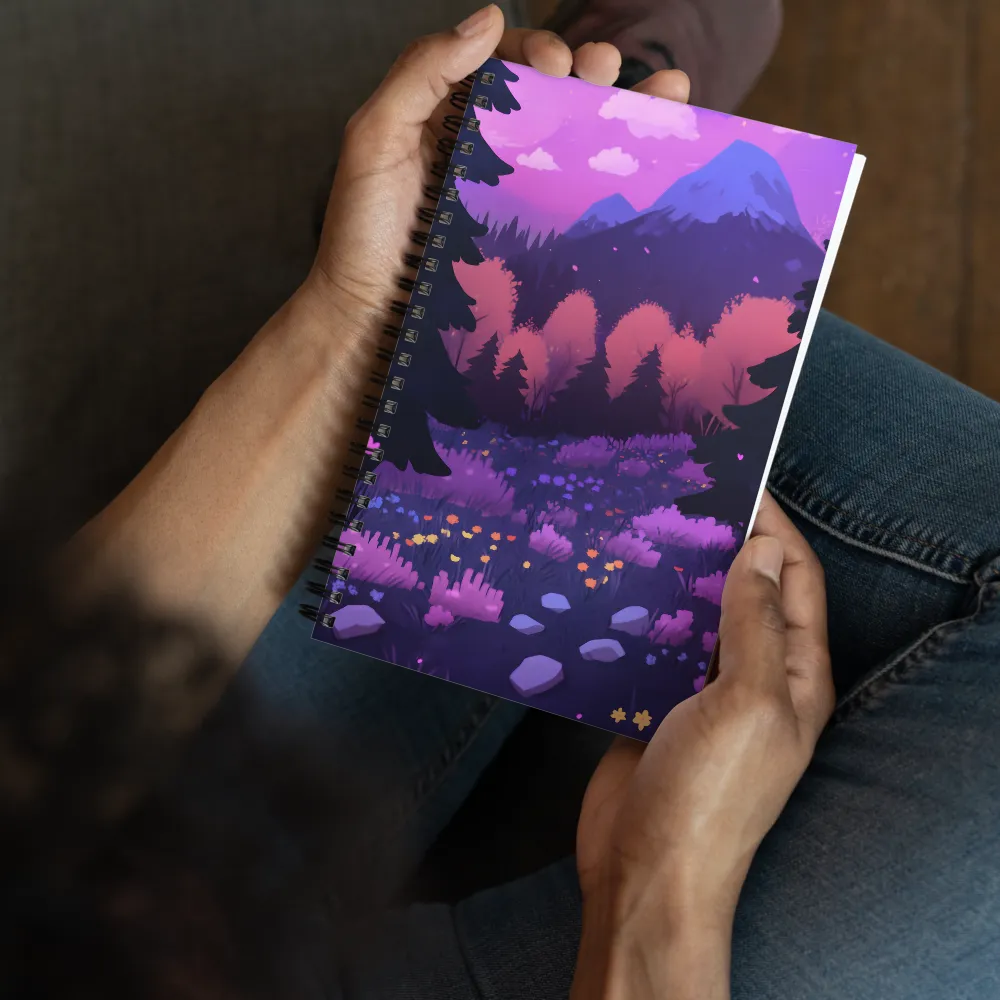 Enchanted Twilight Forest 
 Spiral Notebook | 140 pages