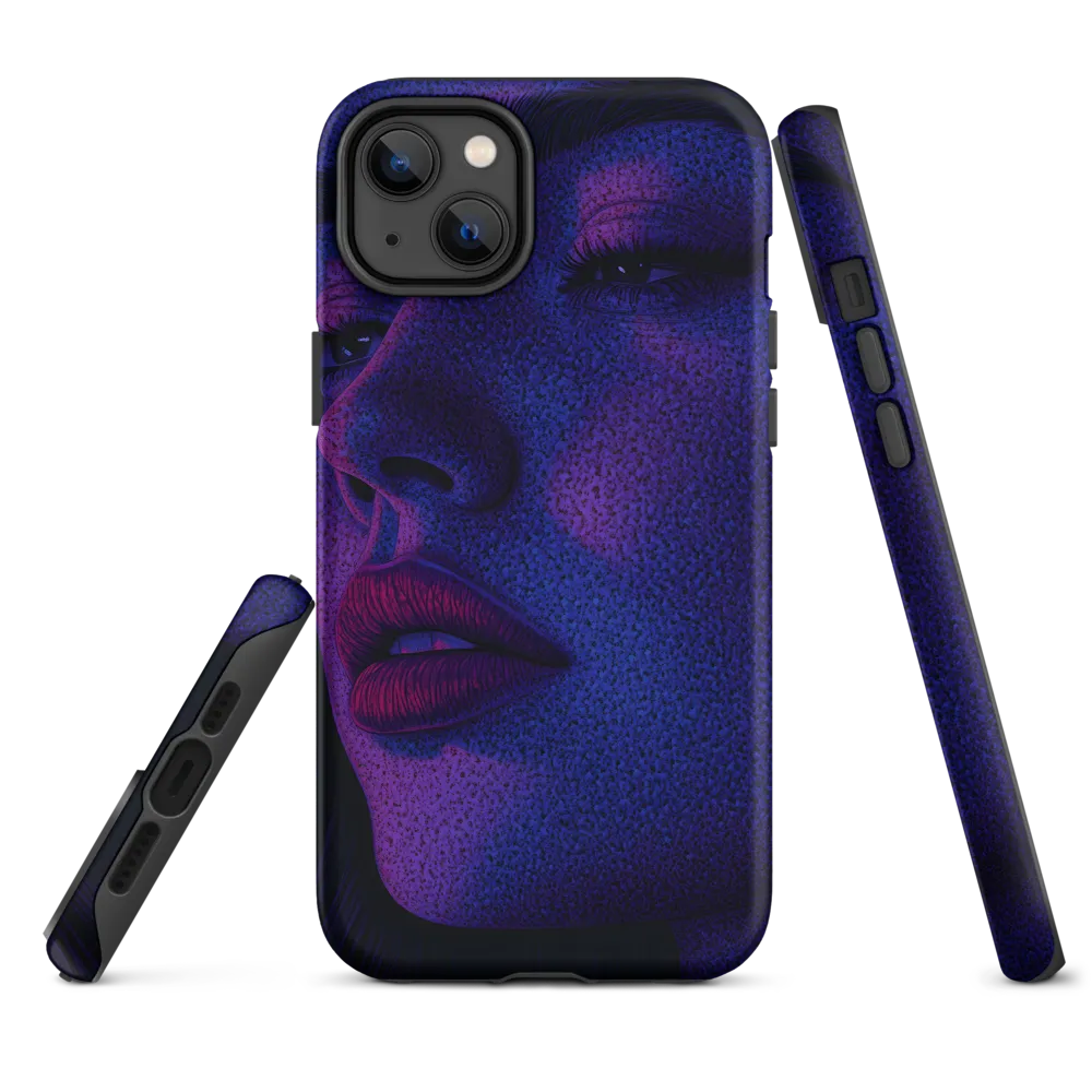 Digital Portrait of Woman | Phone Case