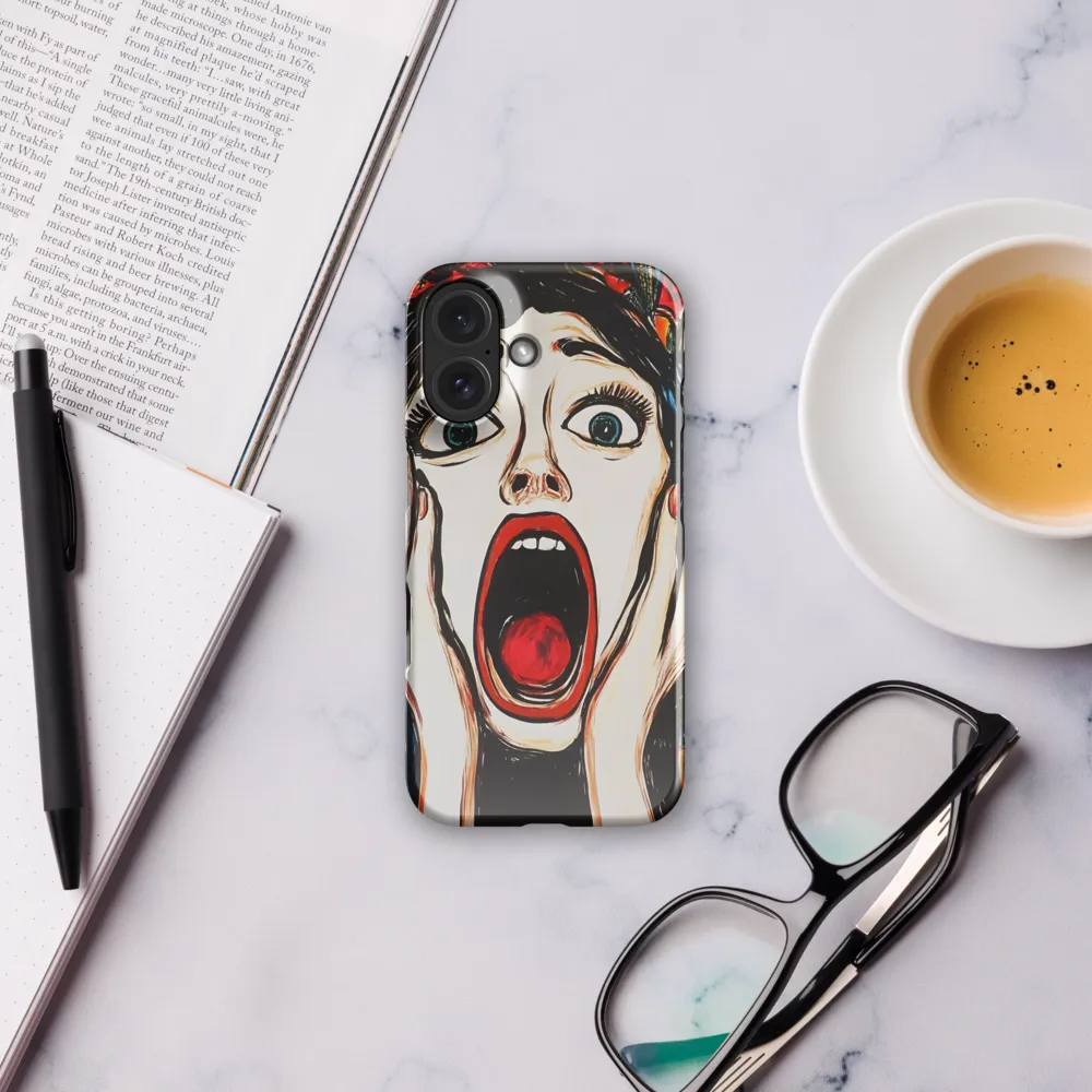 The Anguished Scream 
 iPhone 17 Pro Max | MagSafe® Tough Case