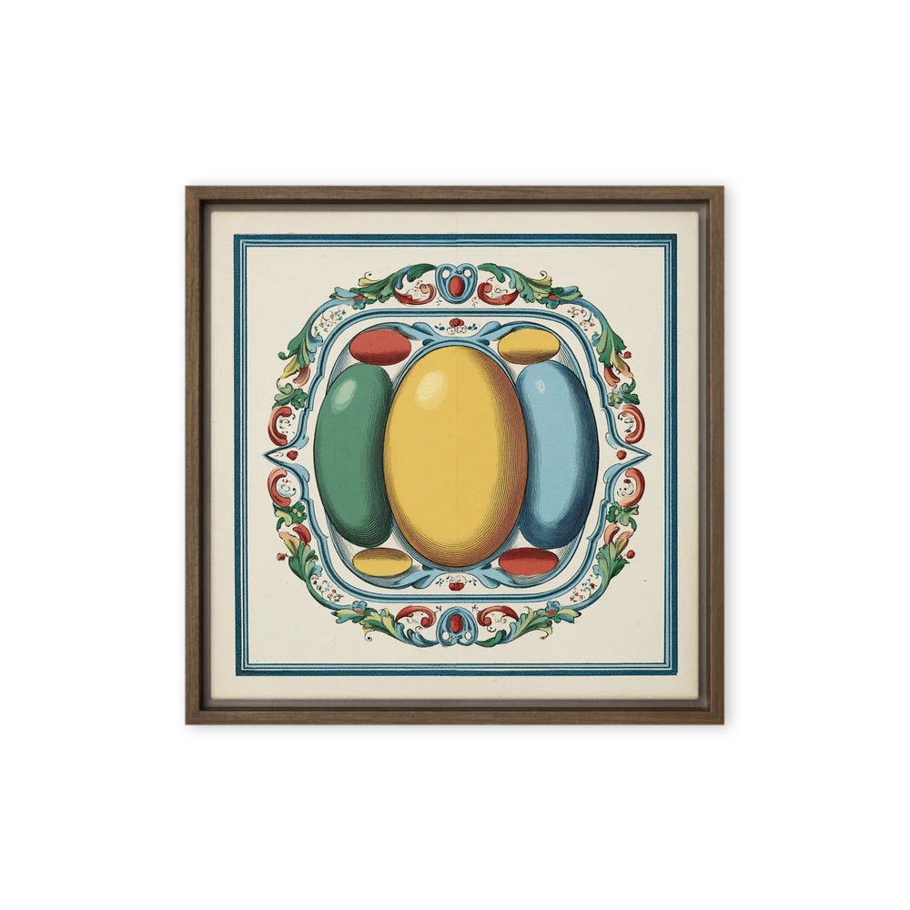 Vintage Baroque Cartouche | Art Print