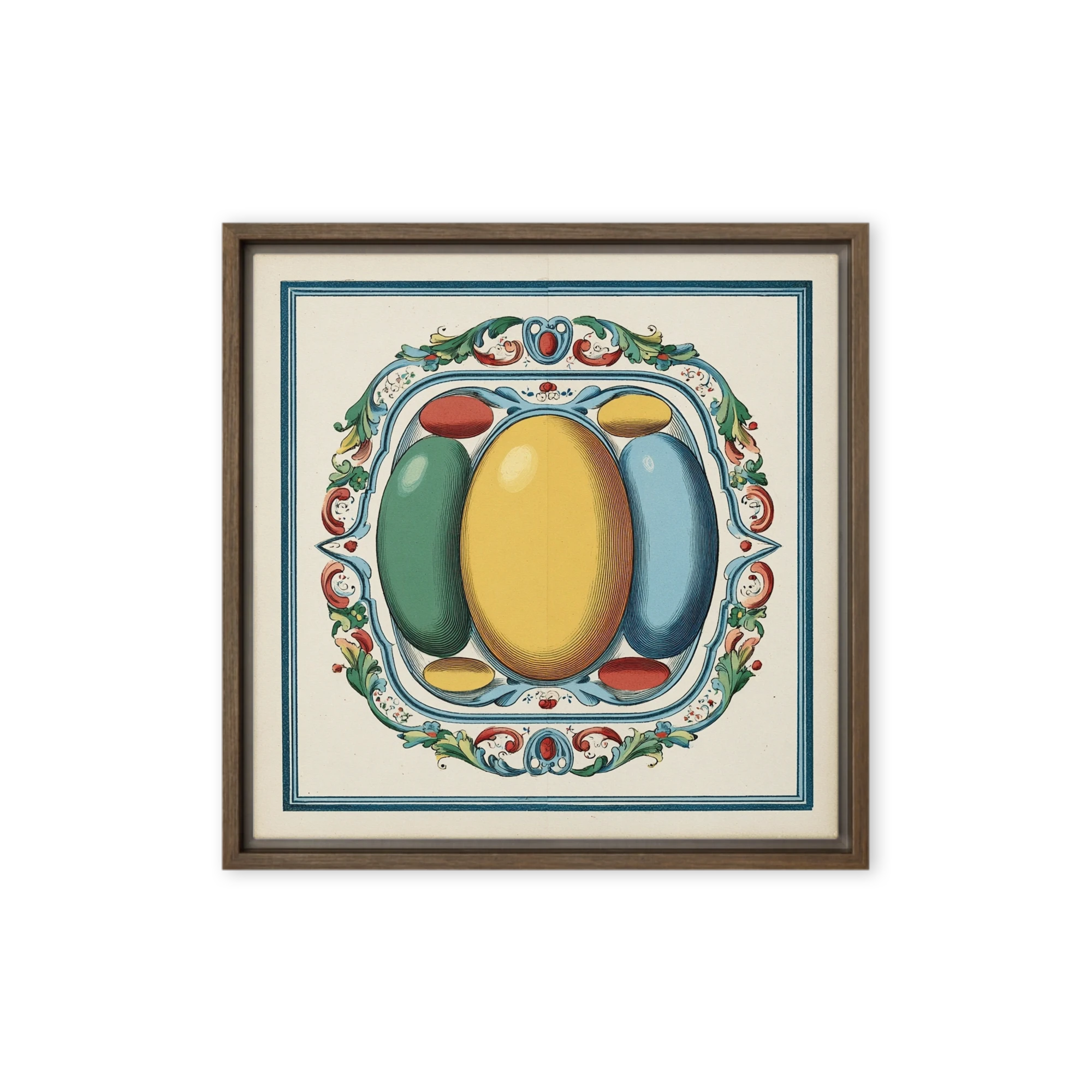 Vintage Baroque Cartouche | Art Print