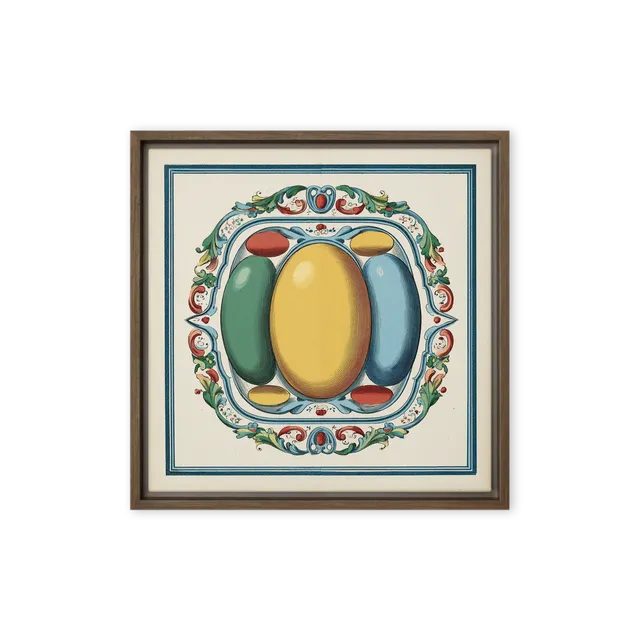 Vintage Baroque Cartouche | Art Print