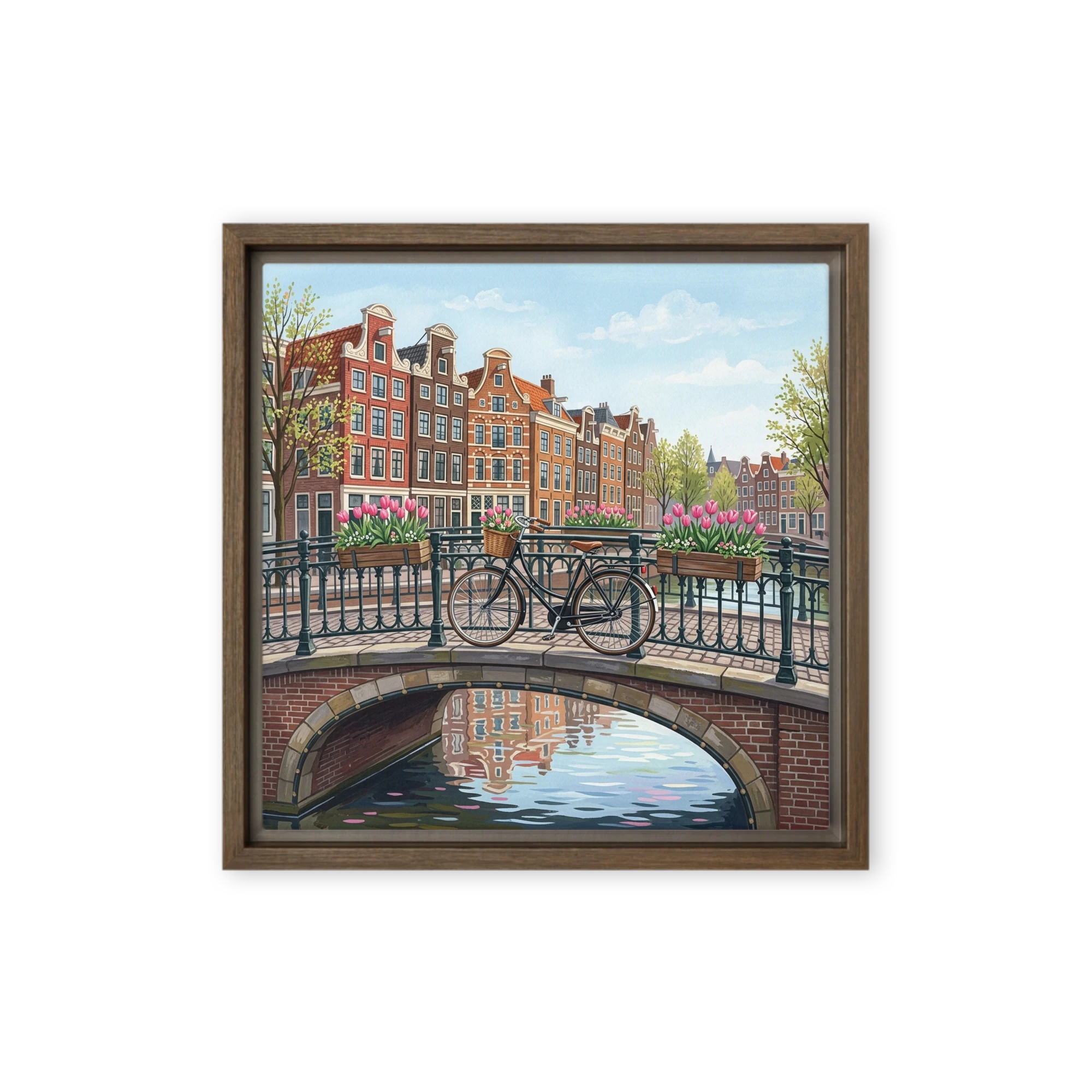 Amsterdam Canal Bridge | Art Print