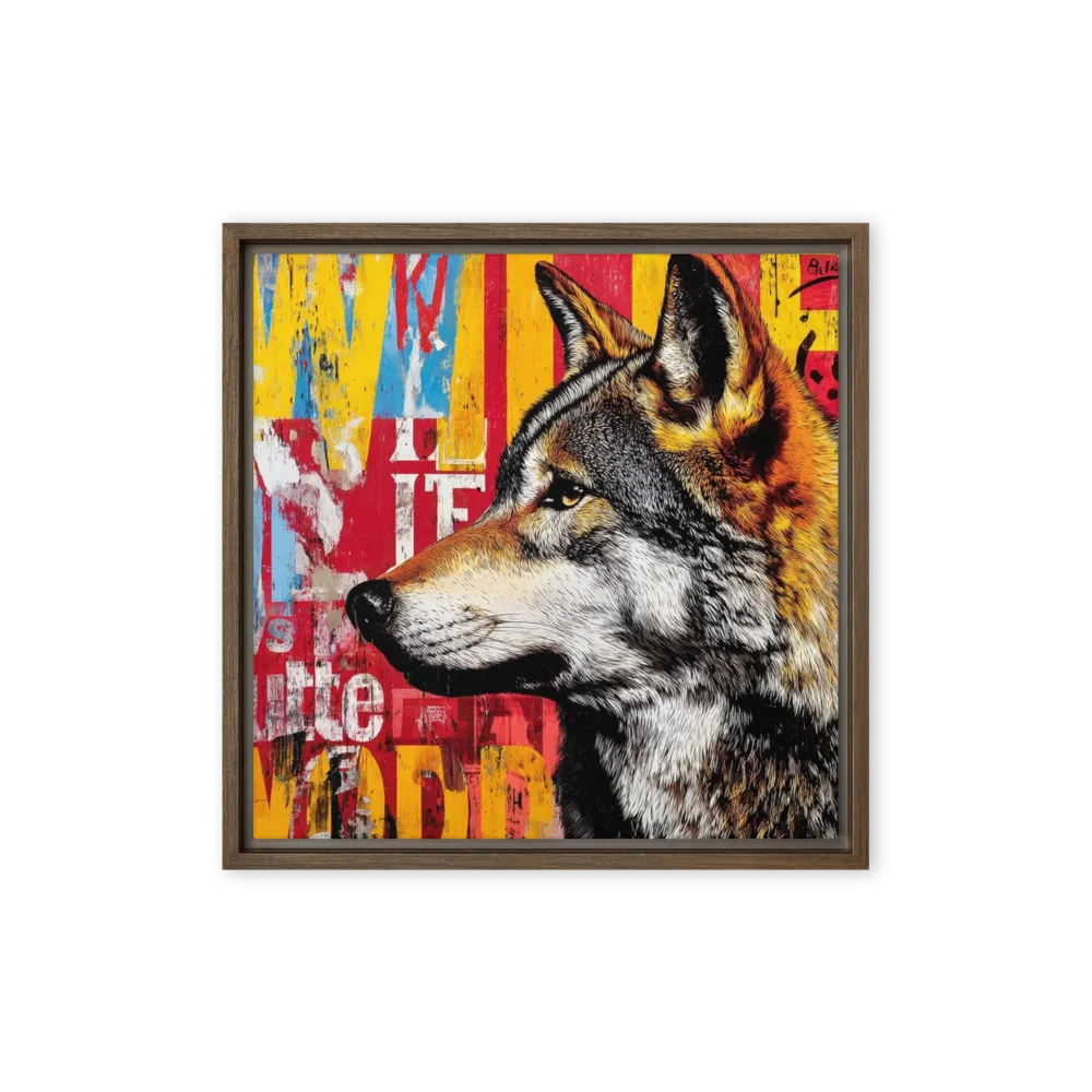 Urban Wolf Collage | Art Print