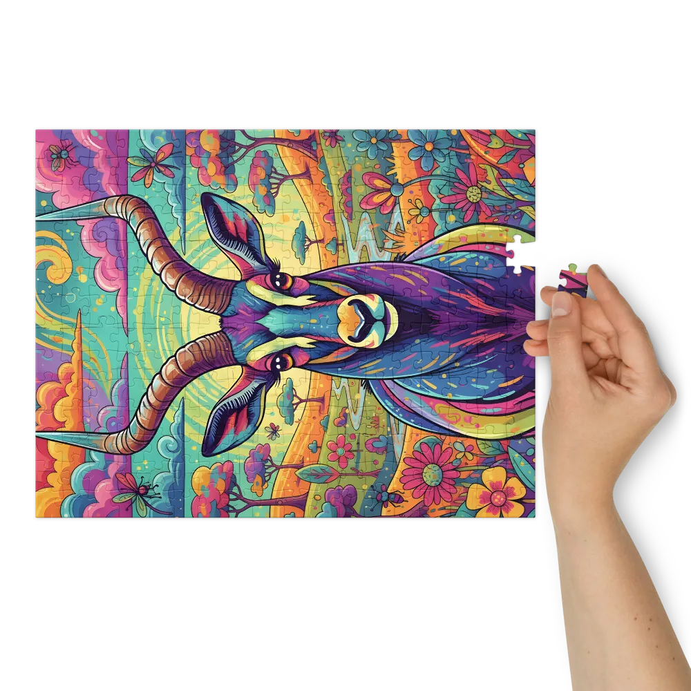 Prismatic Antelope | Jigsaw Puzzles