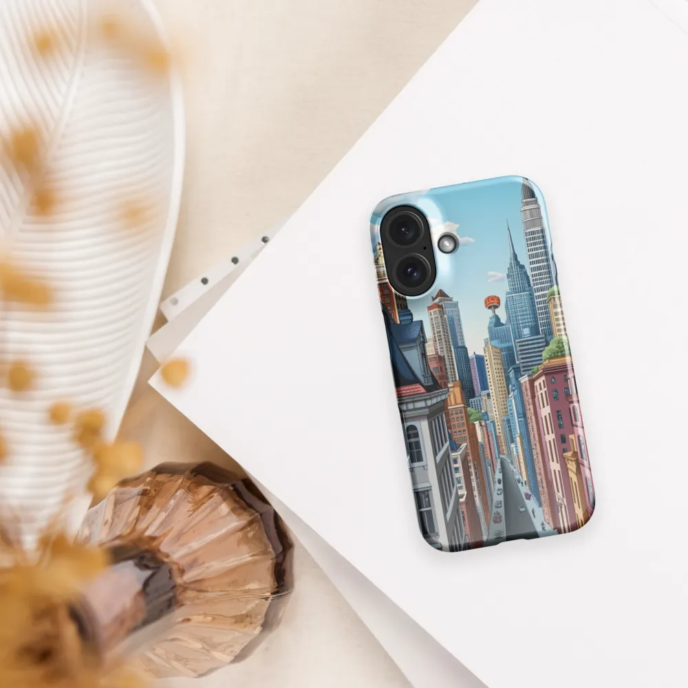 Colorful Cityscape Perspective 
 iPhone 17 Air | MagSafe® Tough Case