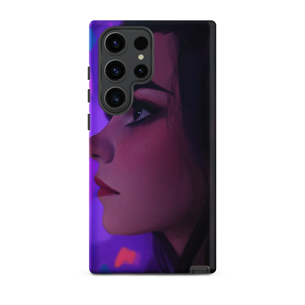 Portrait of a Woman in Profile | Phone Case