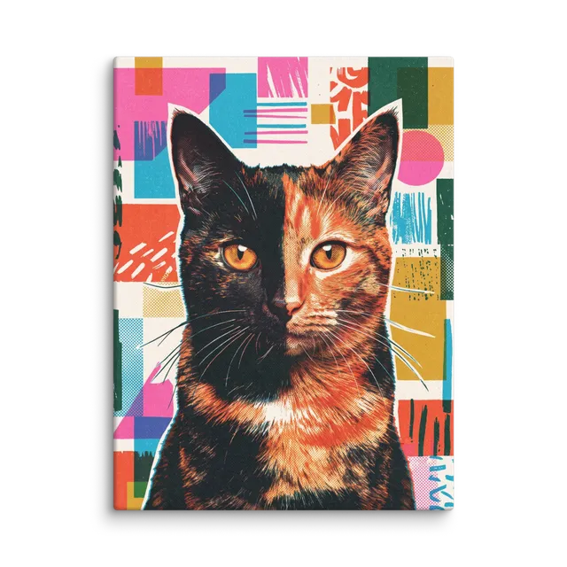 Pet Portrait — Risograph
