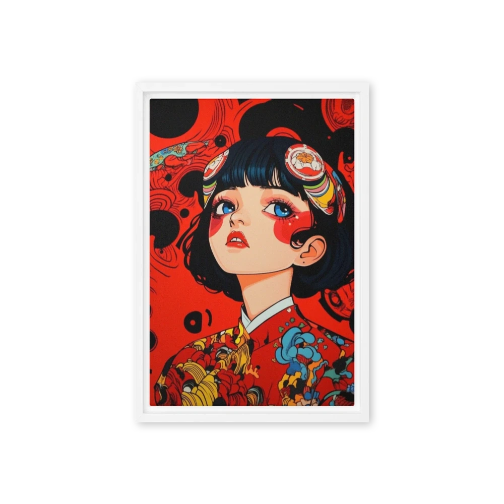 Portrait of a Woman in Red