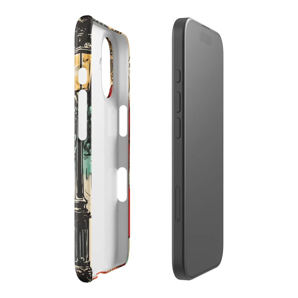 Winter Street Encounter 
 iPhone 14 Plus | Tough Case