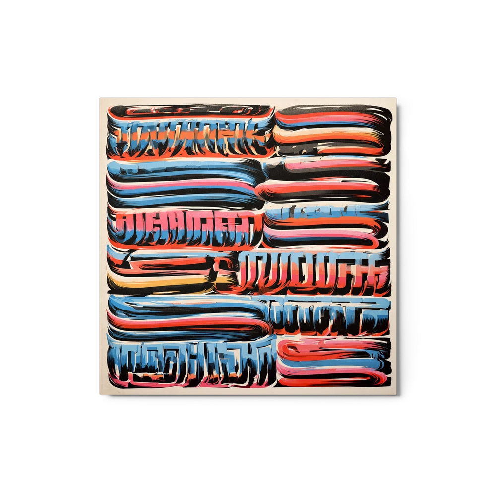Calligraphic Ribbons | Art Print