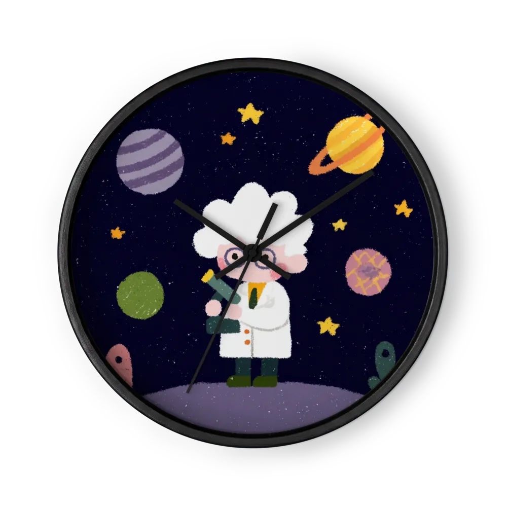 The Little Astronomer | Wall Clock