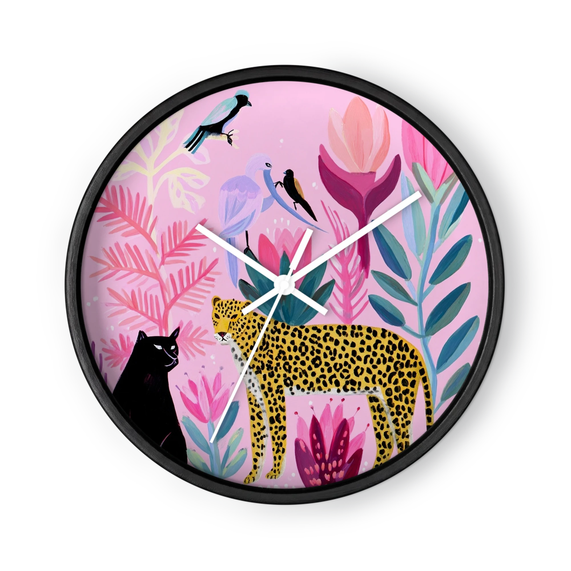 Pink Jungle Leopard and Panther