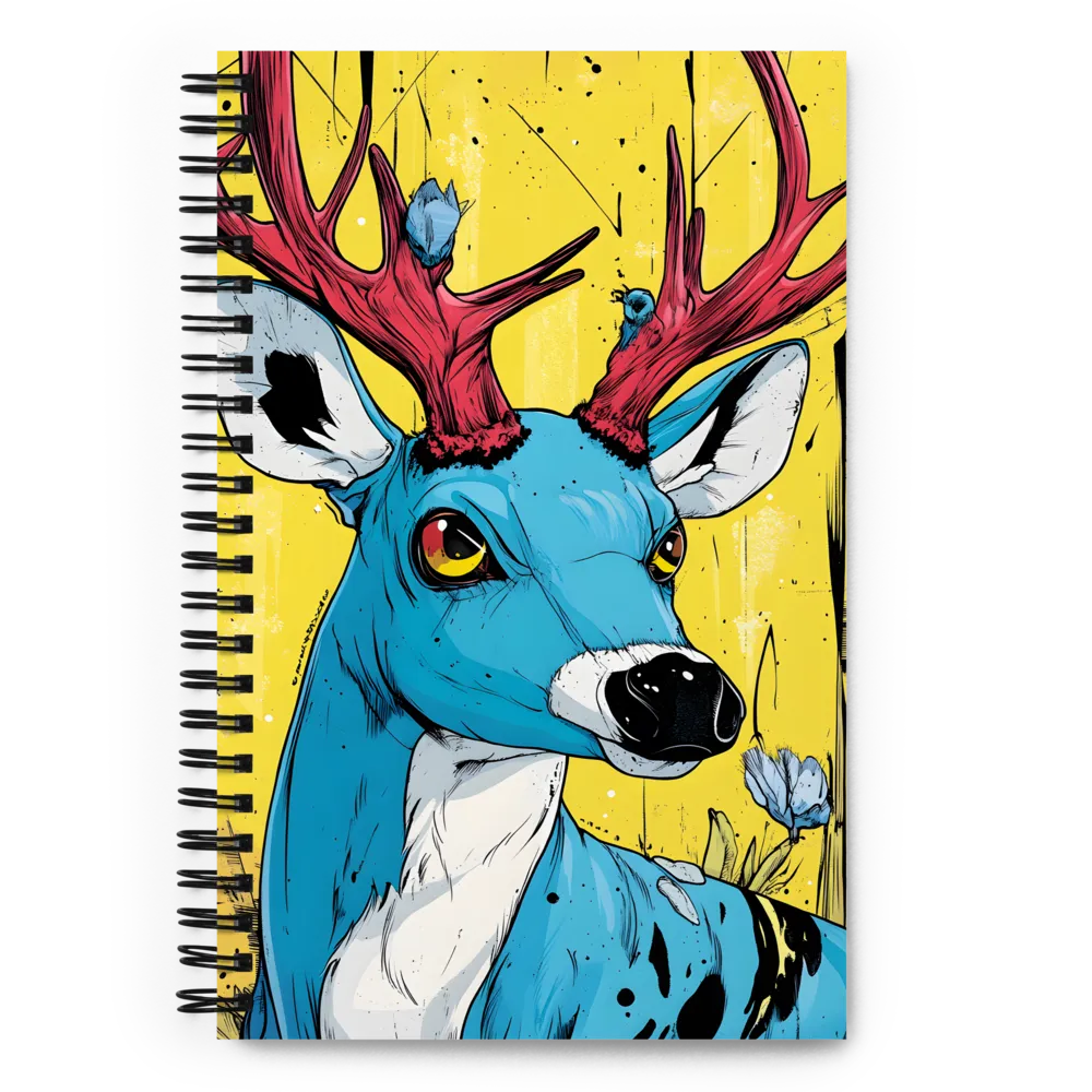 The Azure Stag 
 Spiral Notebook | 140 pages