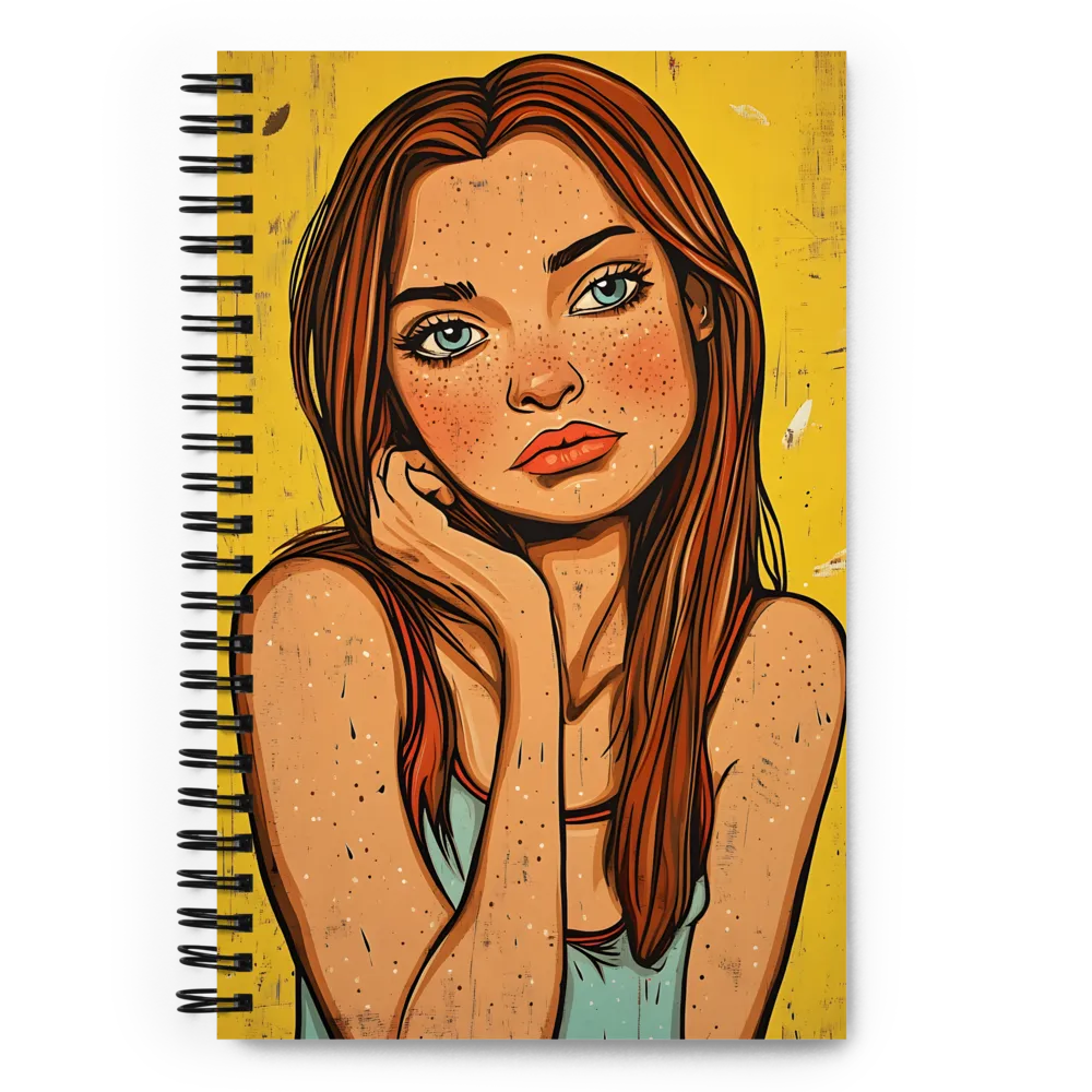 The Freckled Gaze 
 Spiral Notebook | 140 pages