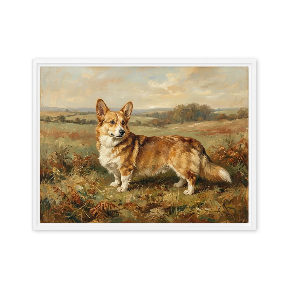 Corgi in the Meadows | Art Print