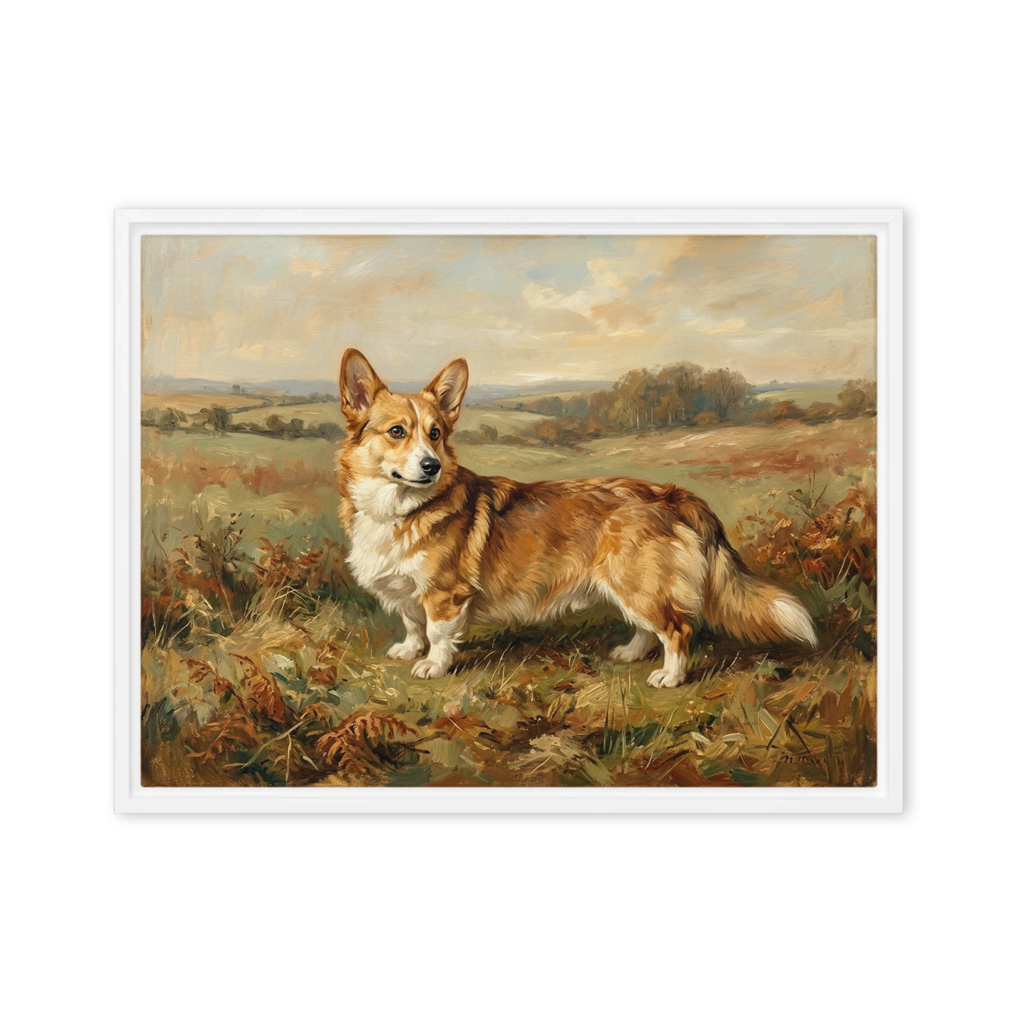 Corgi in the Meadows | Art Print