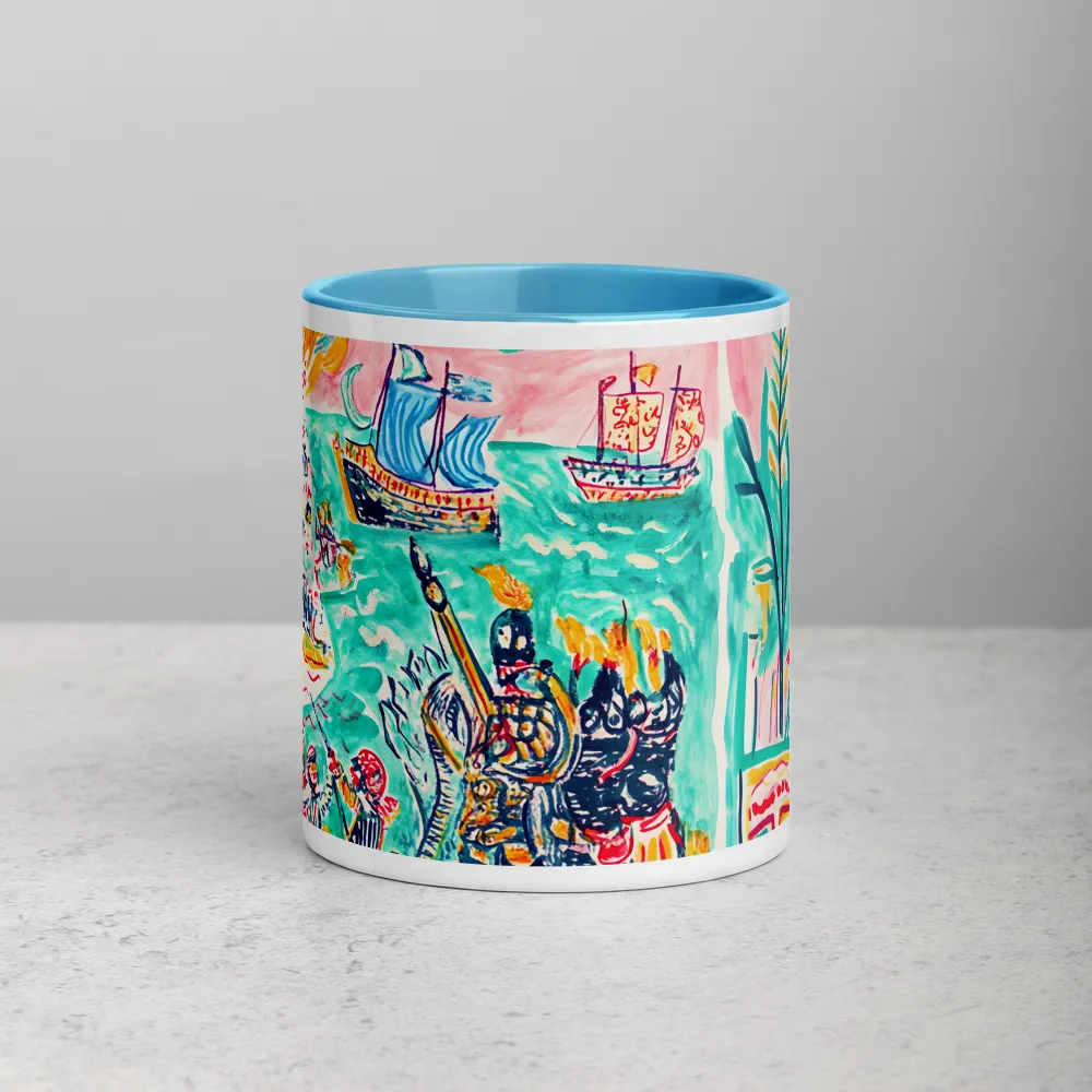 The Coastal Siege 
 Mug