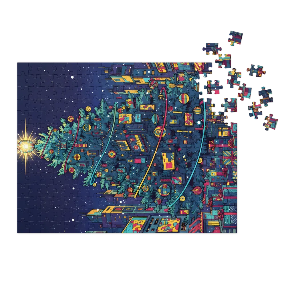 Midnight City Christmas Tree