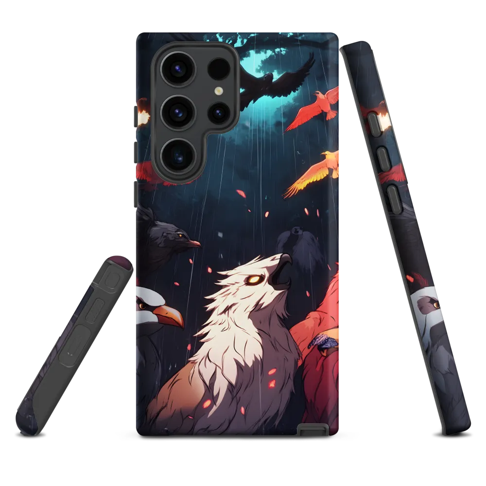 Mystical Birds in a Forest | Phone Case
