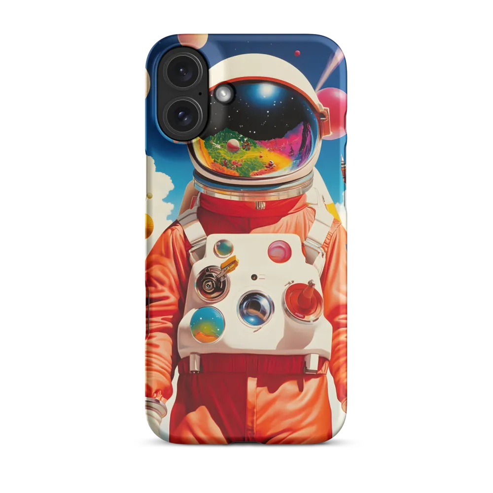 Surreal Astronaut with Planets | Phone Case