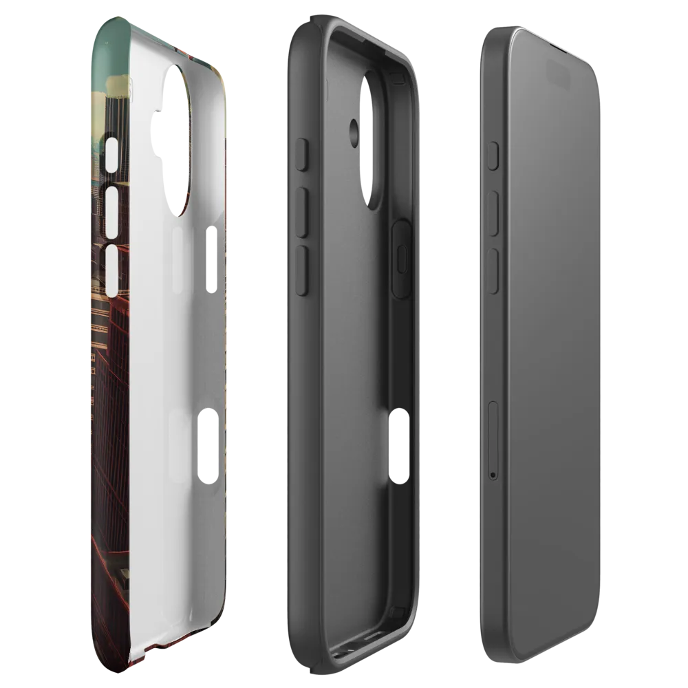 Urban Cityscape with Skyscrapers | Phone Case
