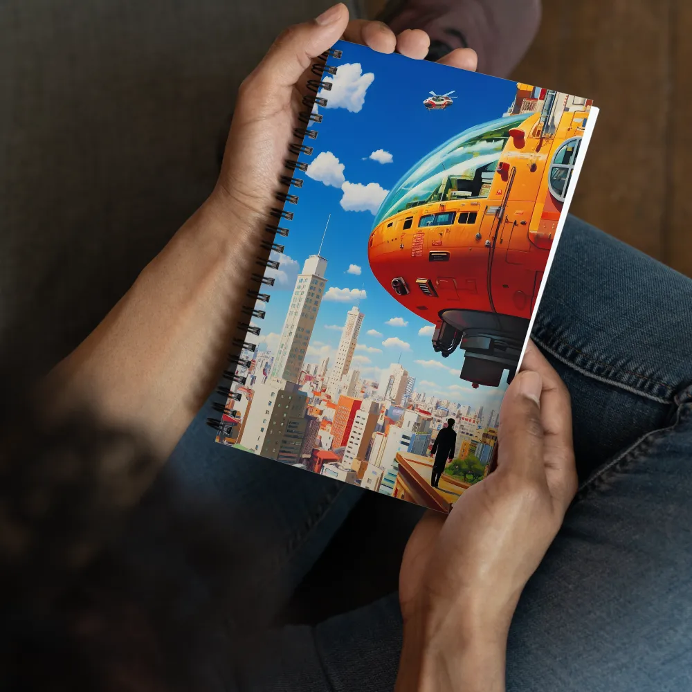 Urban Flight 
 Spiral Notebook | 140 pages