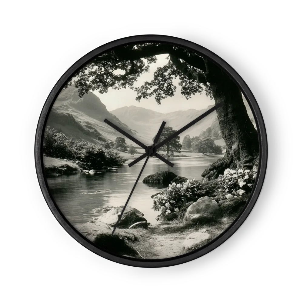 Lake District Valley | Wall Clock