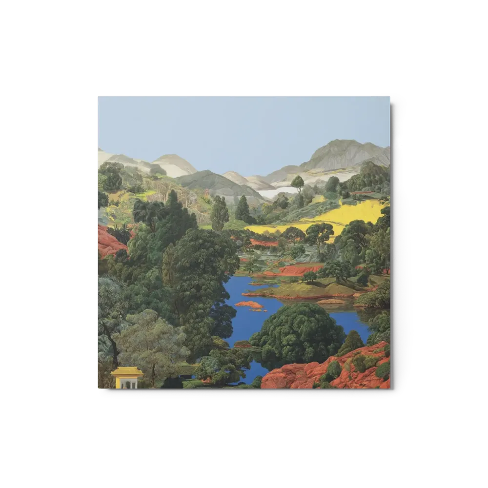 Verdant River Valley | Art Print
