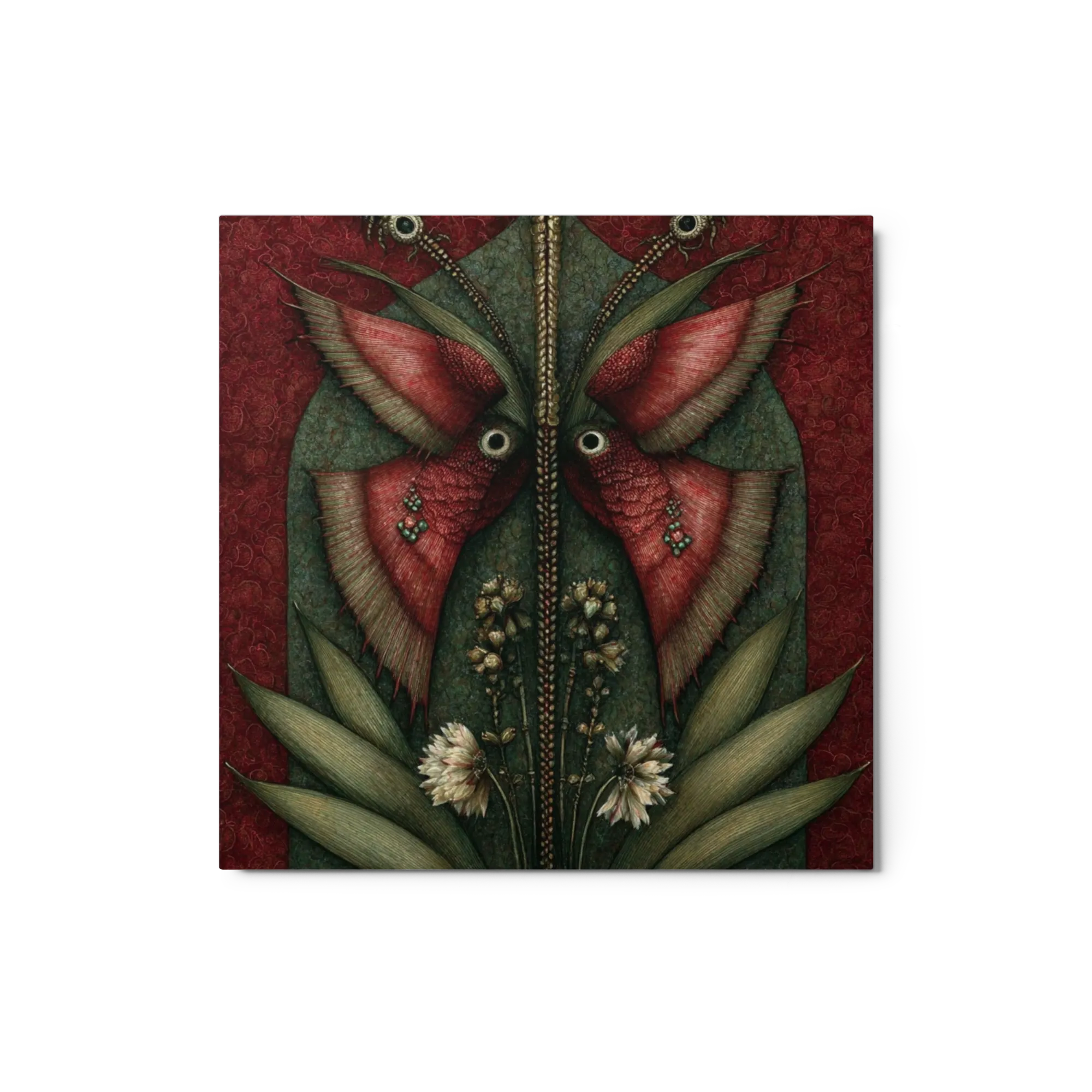 Gothic Moth and Botanical Symmetry