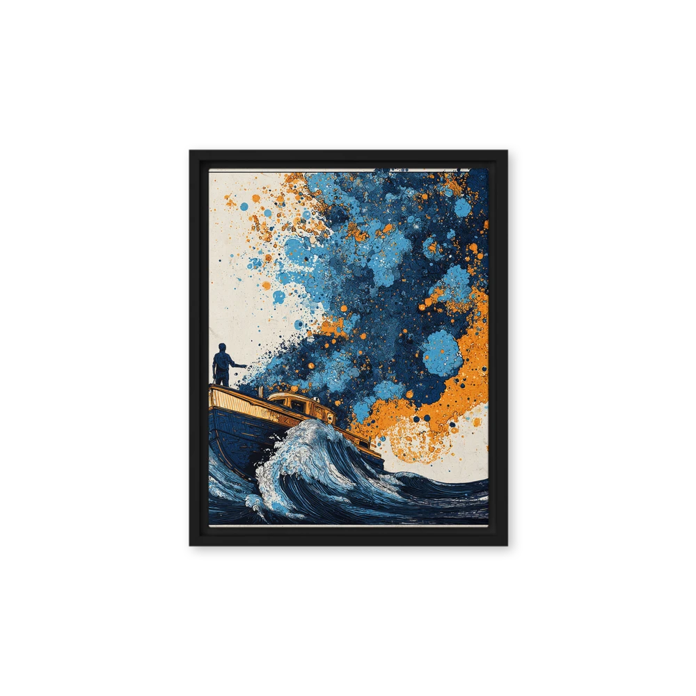 Paintstorm at Sea | Art Print