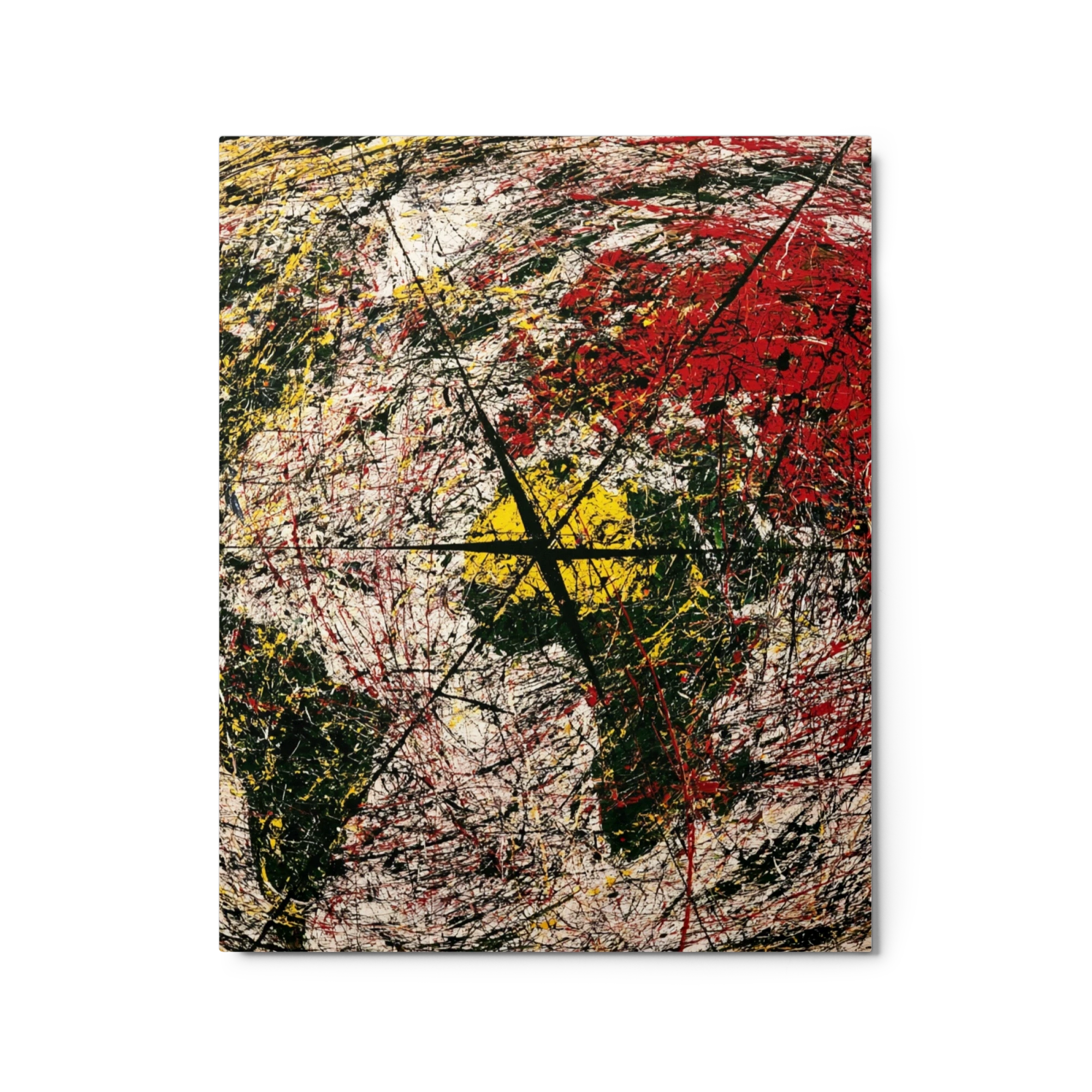 Splattered World Map