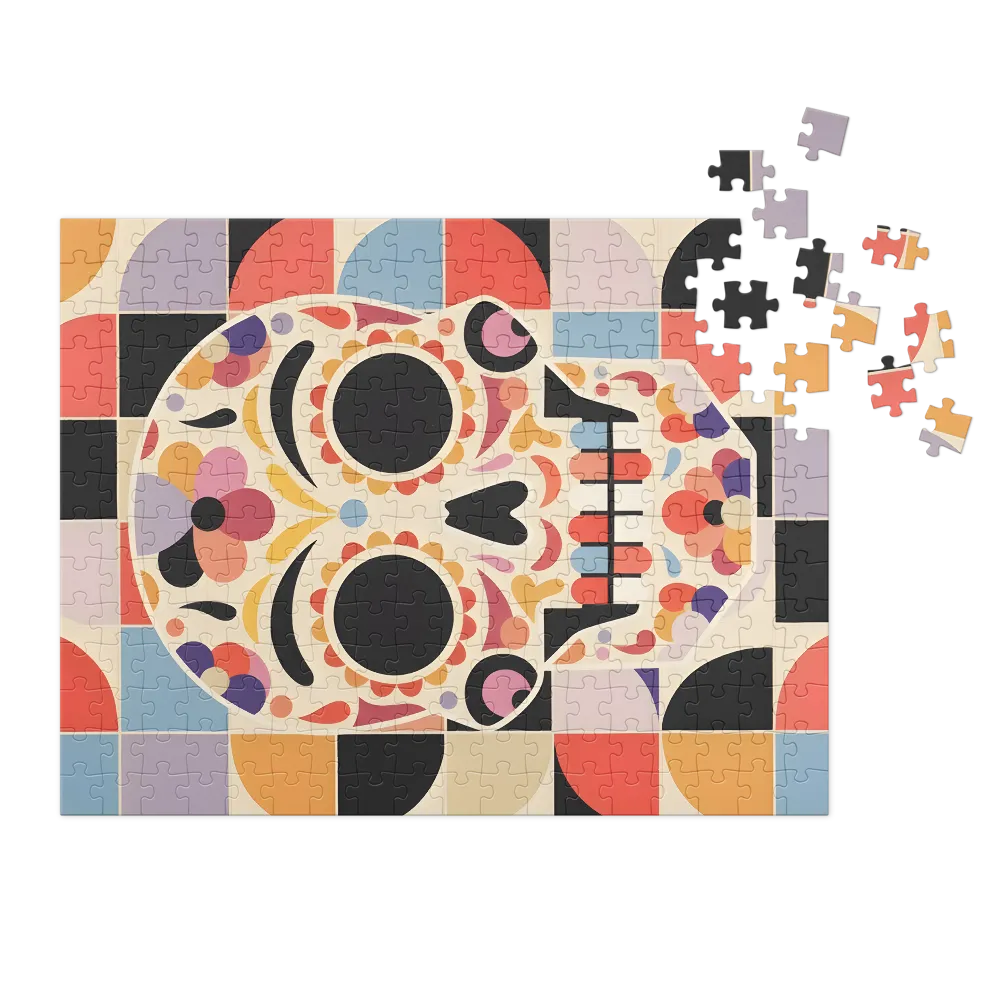 Sugar Skull Mosaic