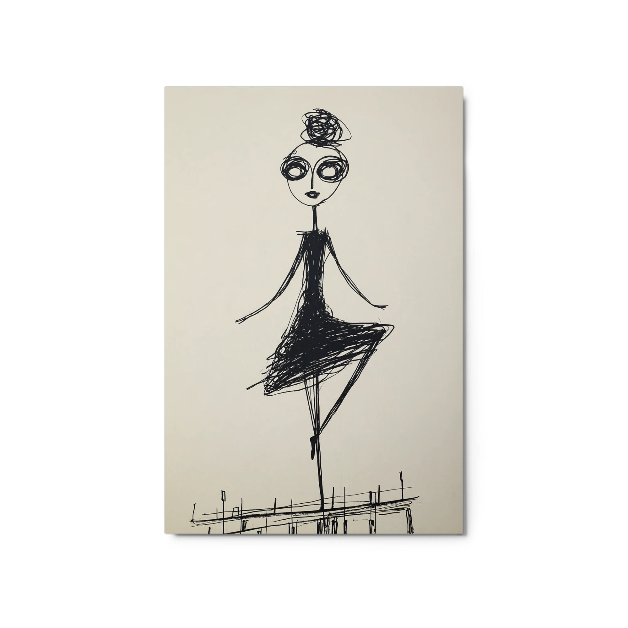 Scribble Ballerina