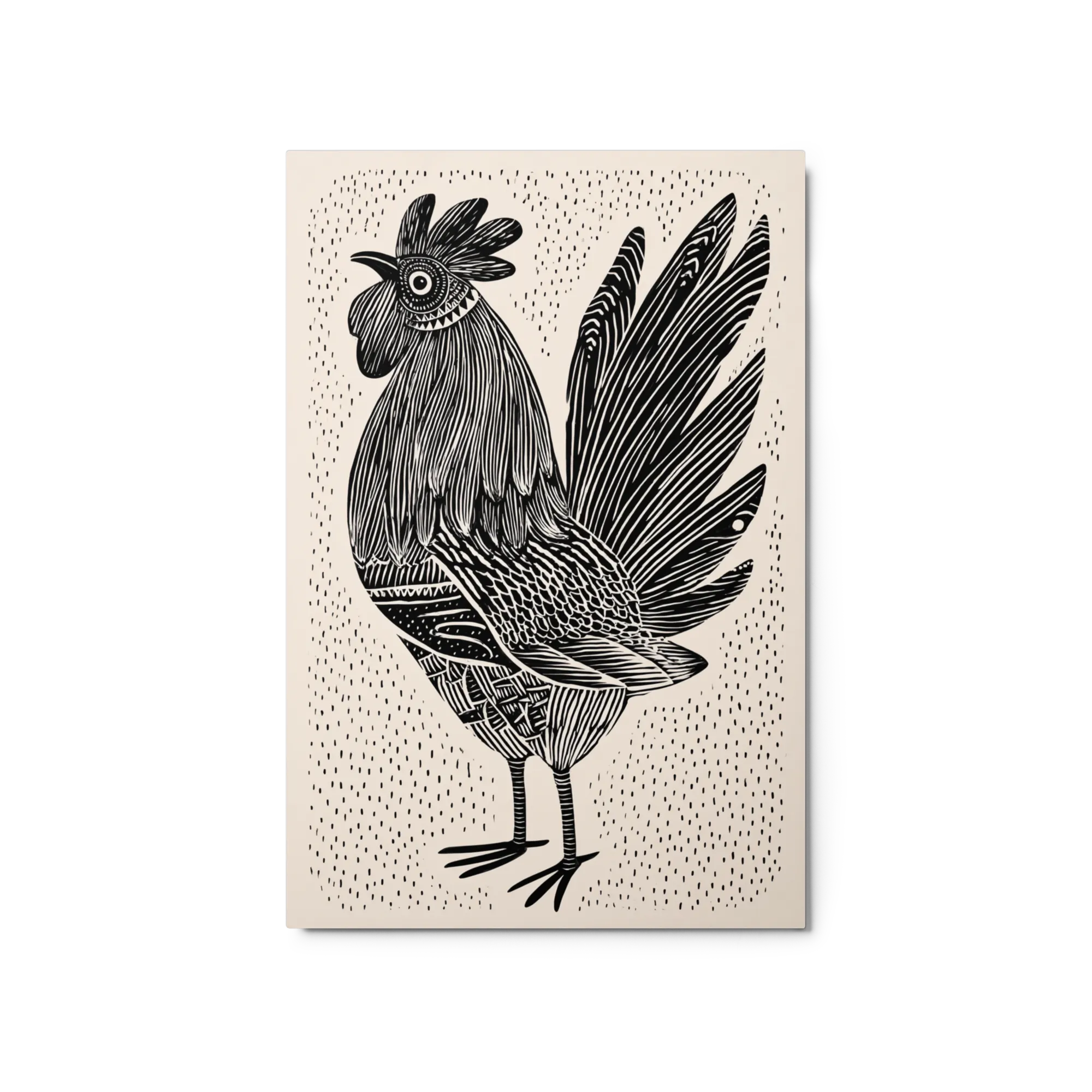 Folk Art Rooster
