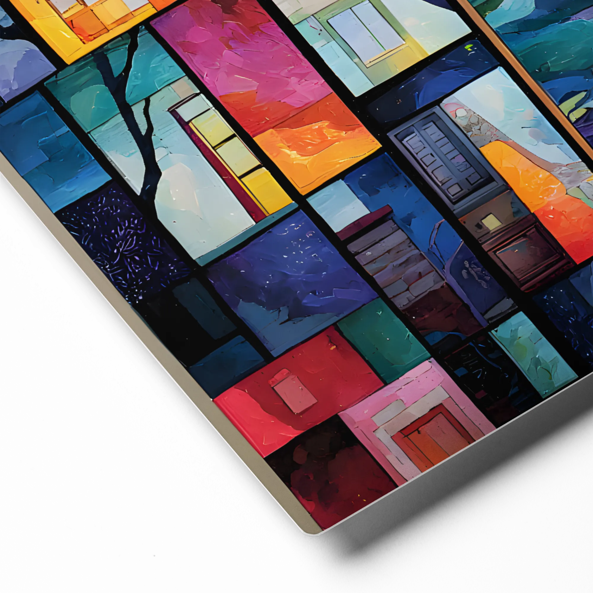 Gateway to a Fragmented World 
 Canvas | 18″x 18″