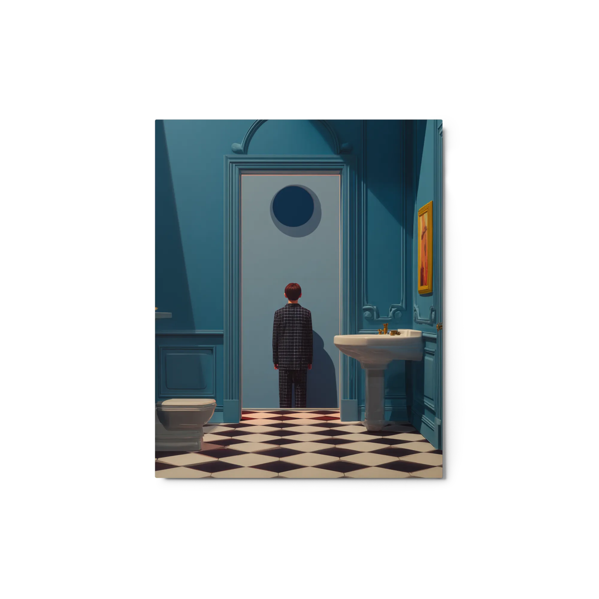 Threshold of Blue 
 Canvas | 20″x 24″