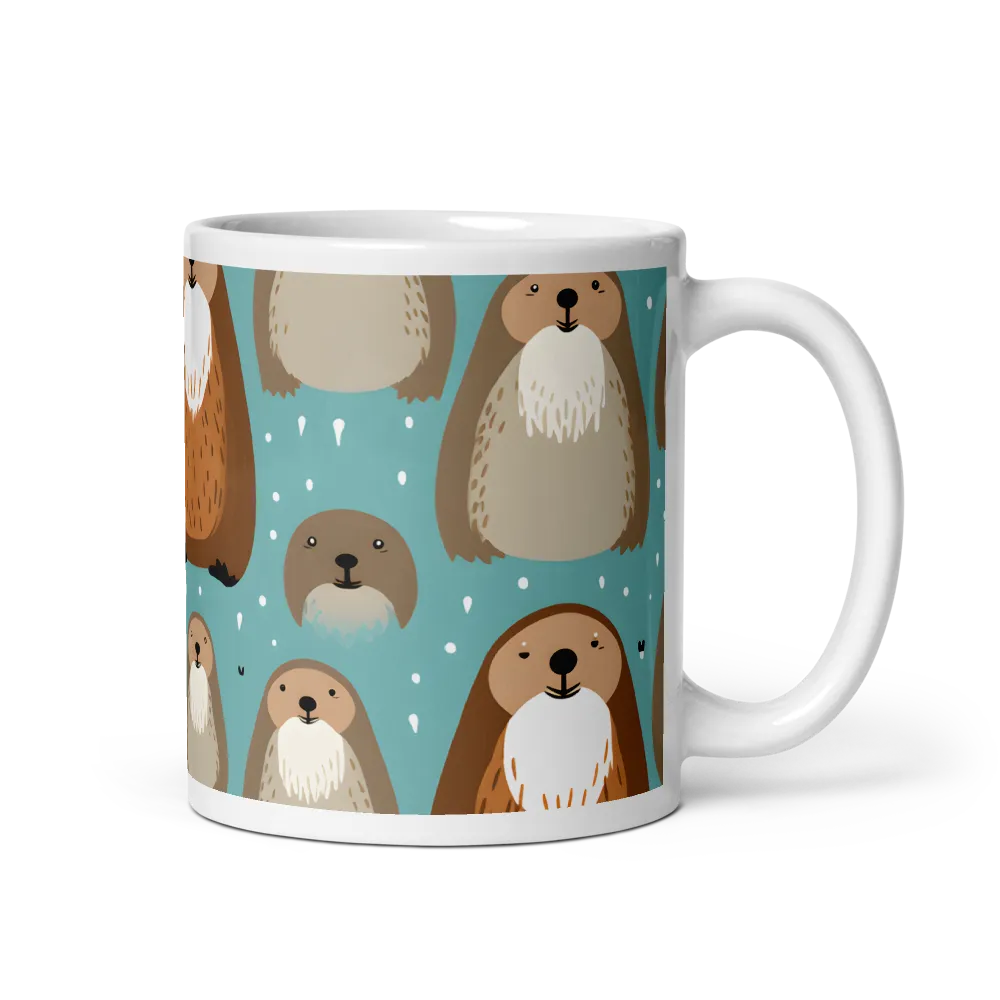 Whimsical Waters: A Celebration of Otters and Seals