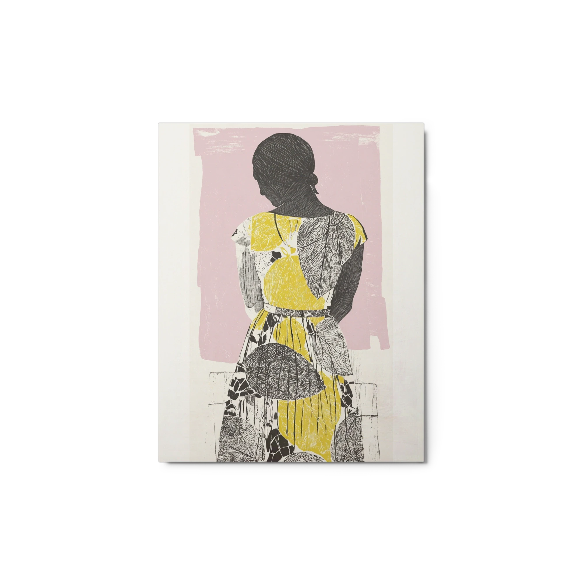 The Lemon Print Dress