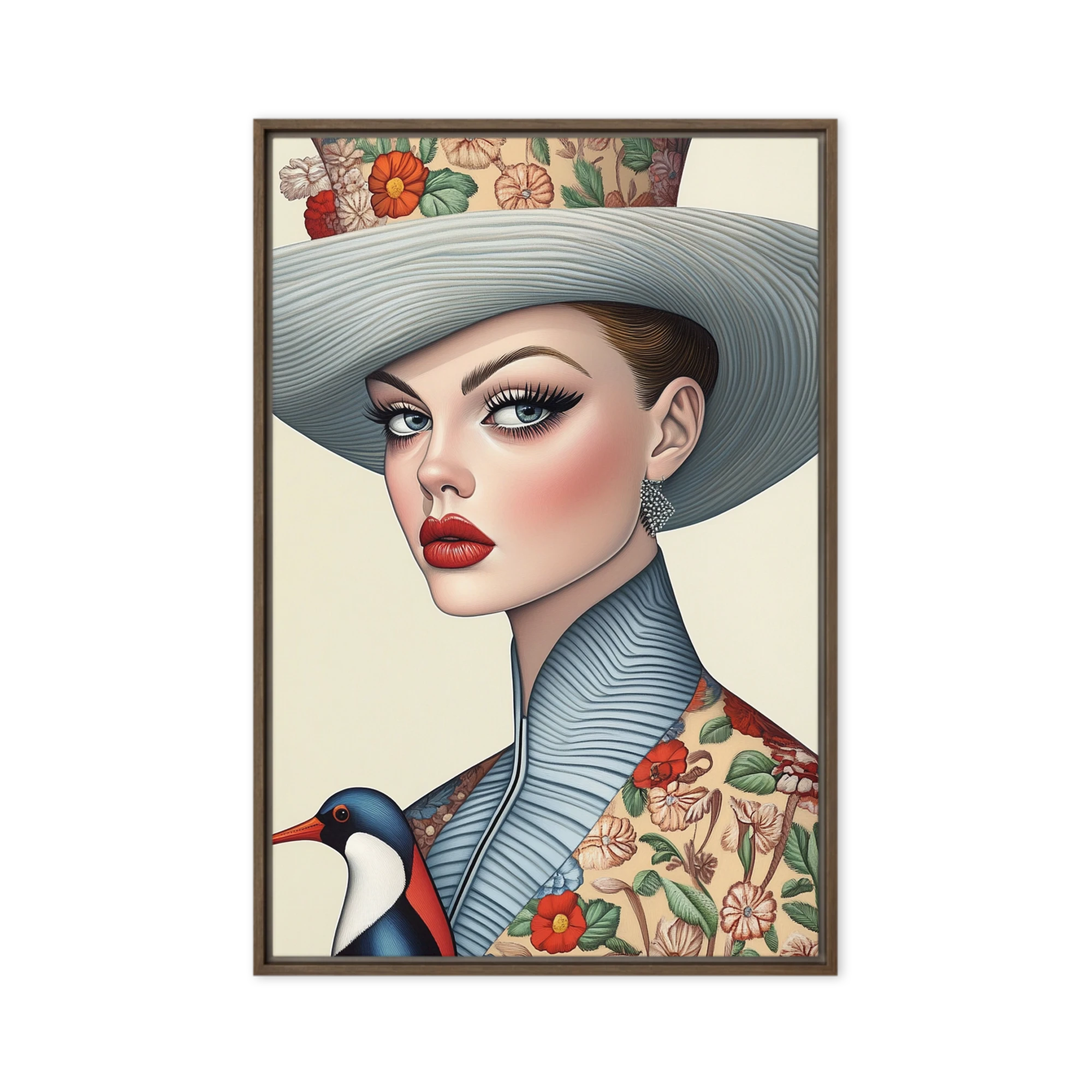 The Floral Milliner | Art Print